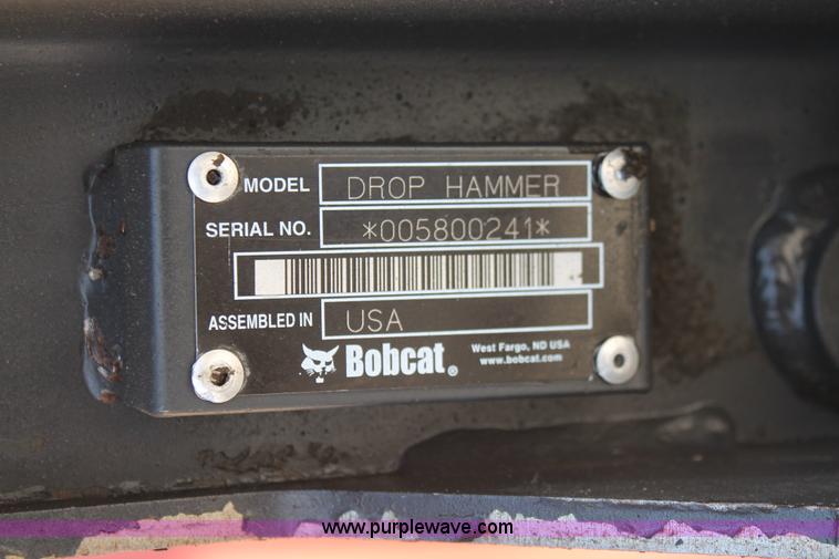 image for item E2842 Bobcat drop hammer