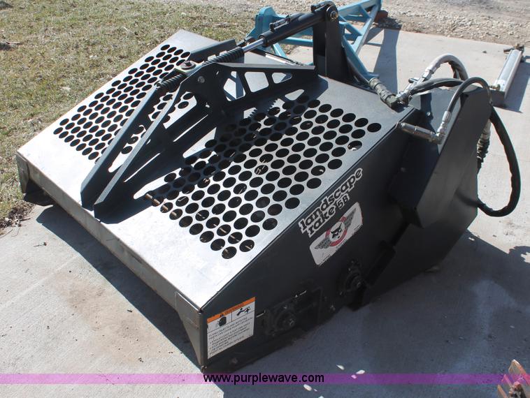 Bobcat 5B landscape rake in Hesston, KS Item E2846 sold Purple Wave