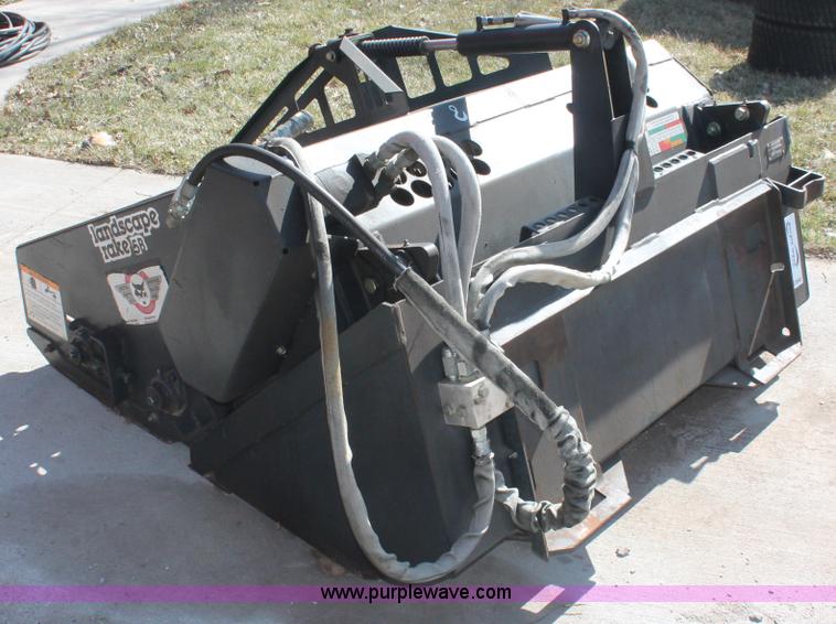 image for item E2846 Bobcat 5B landscape rake