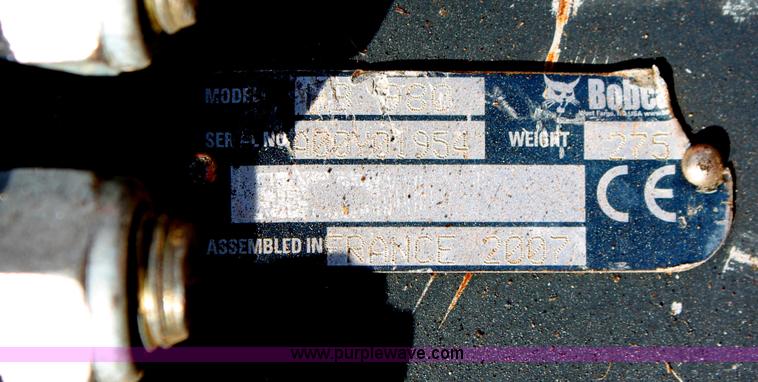 image for item E2849 Bobcat HB980 breaker