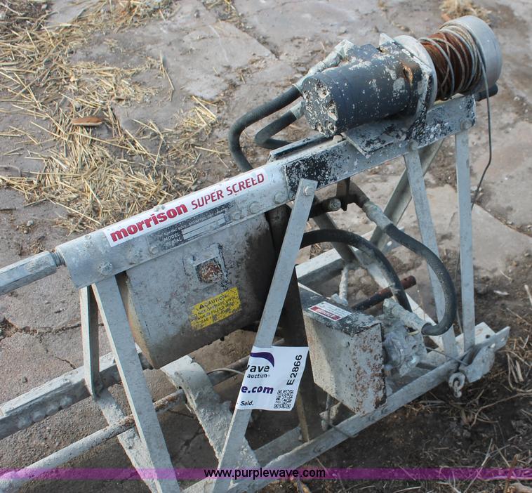 image for item E2866 Morrison 30' super screed