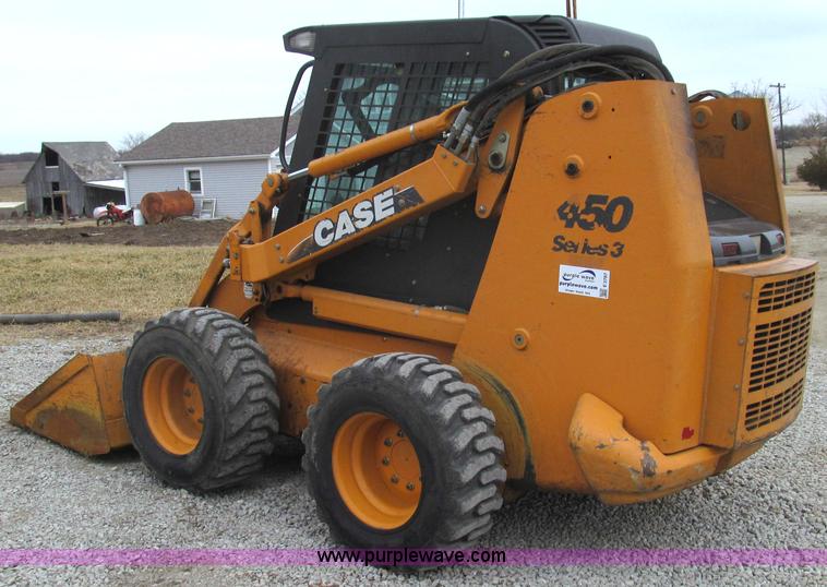 image for item E3787 2009 Case 450 Series 3 skid steer