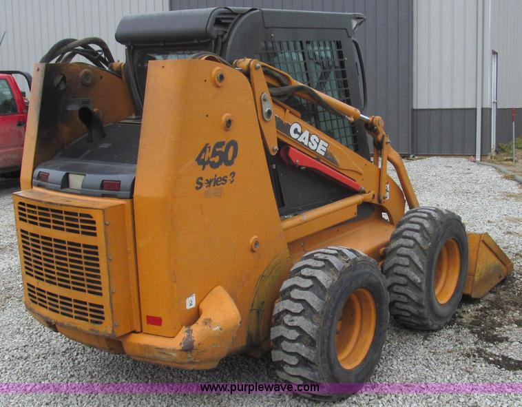 image for item E3787 2009 Case 450 Series 3 skid steer
