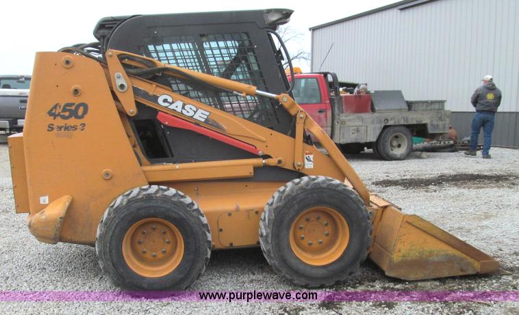 image for item E3787 2009 Case 450 Series 3 skid steer