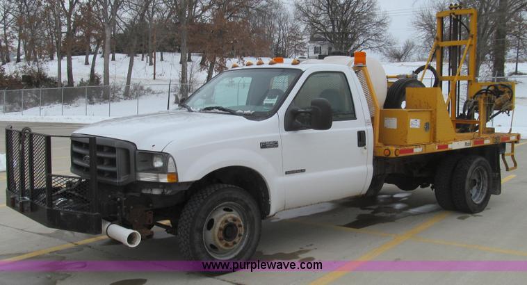 image for item E3788 Foremost Mobile Core drill mounted on 2002 Ford F550 Super Duty truck
