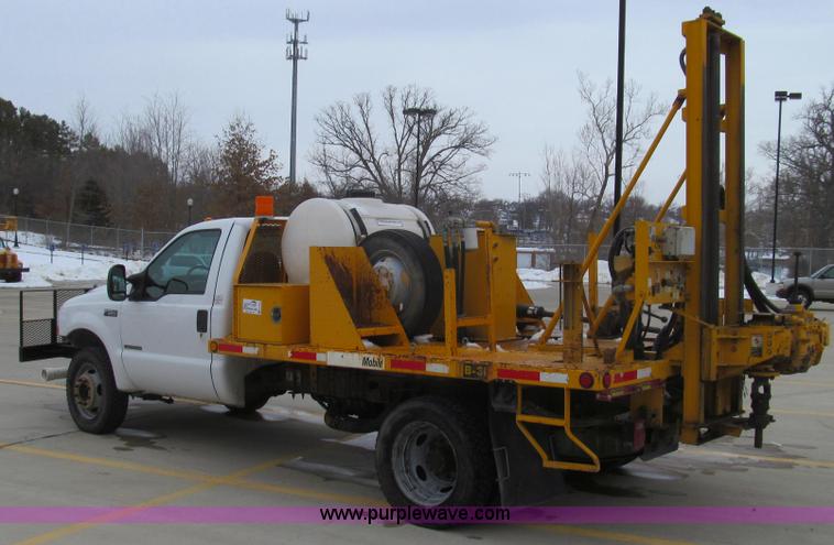 image for item E3788 Foremost Mobile Core drill mounted on 2002 Ford F550 Super Duty truck