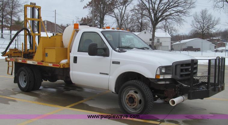 image for item E3788 Foremost Mobile Core drill mounted on 2002 Ford F550 Super Duty truck