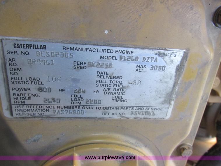 image for item E7106 1999 Sterling L7500 water tanker truck