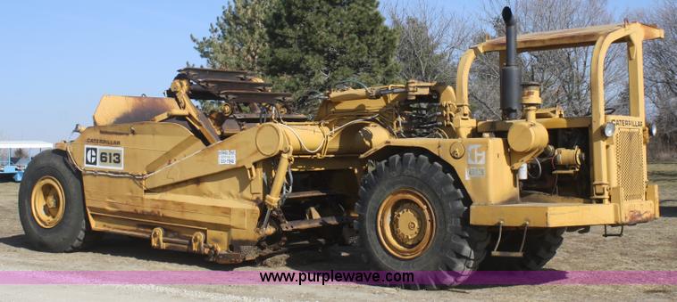 image for item F2821 1976 Caterpillar 613  elevating scraper