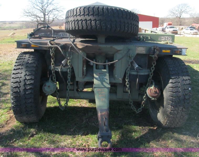 image for item F3034 2002 Hemat M989A1 trailer