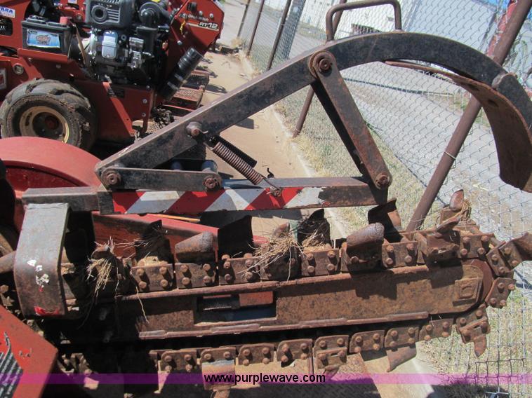 image for item F3132 Ditch Witch 1820 walk along trencher