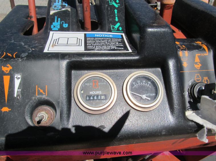 image for item F3132 Ditch Witch 1820 walk along trencher