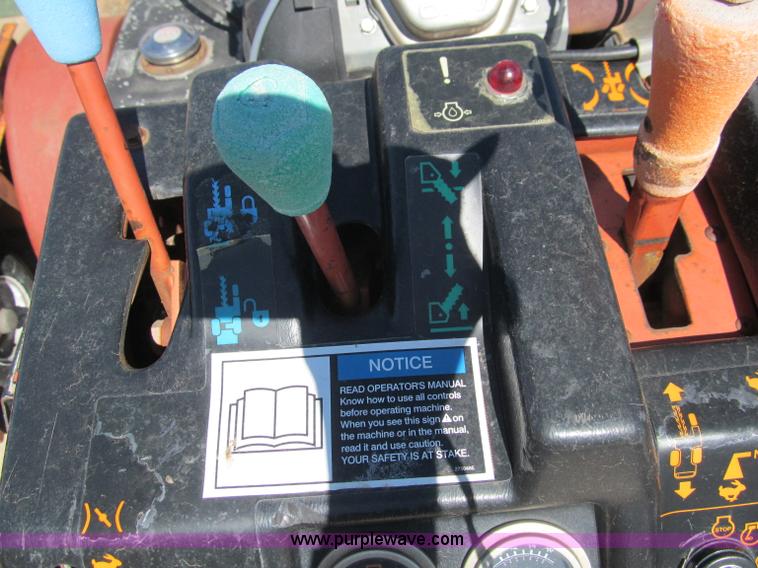 image for item F3132 Ditch Witch 1820 walk along trencher