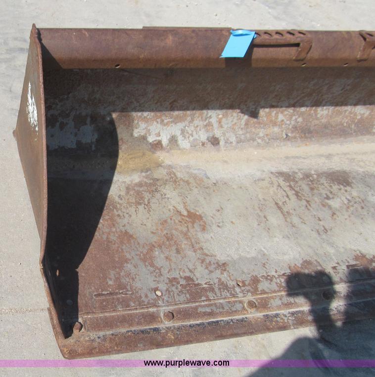 image for item F3149 74" skid steer bucket