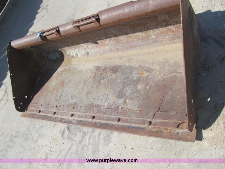 image for item F3149 74" skid steer bucket