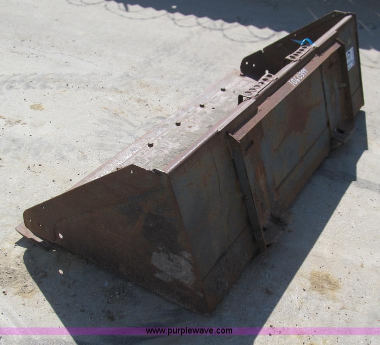 image for item F3149 74" skid steer bucket