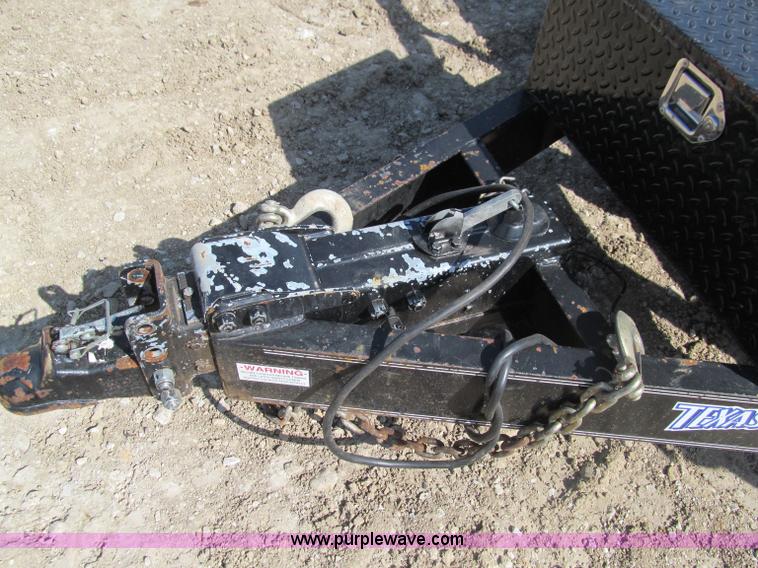 image for item F3152 2010 Texas Bragg tilt deck trailer
