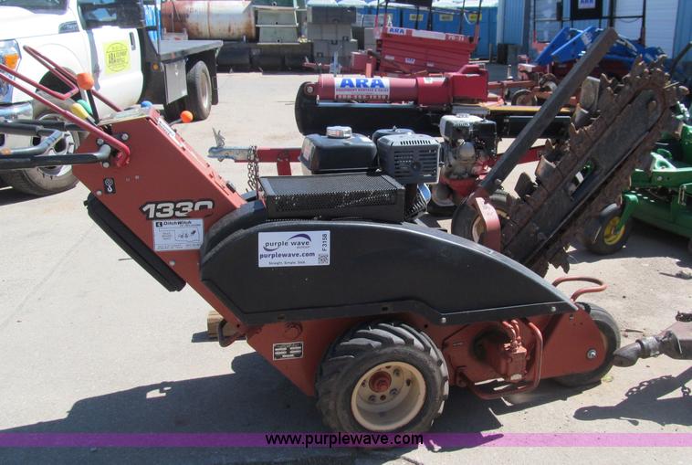 image for item F3158 2005 Ditch Witch 1330 walk behind trencher