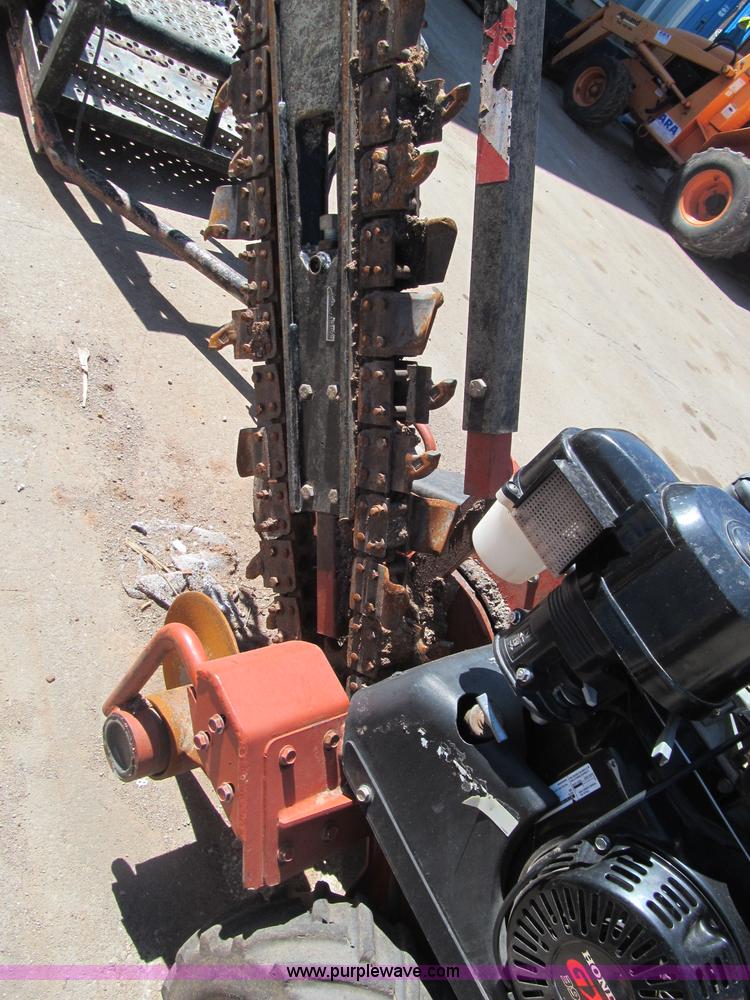 image for item F3158 2005 Ditch Witch 1330 walk behind trencher