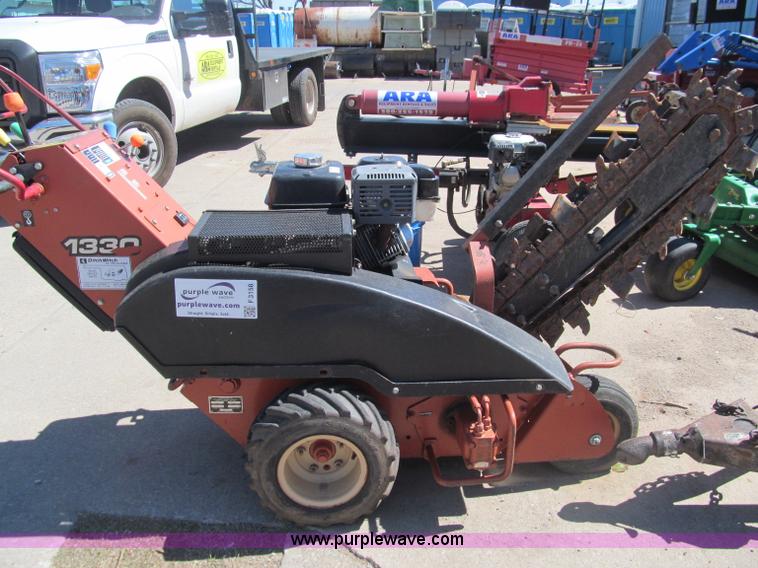 image for item F3158 2005 Ditch Witch 1330 walk behind trencher