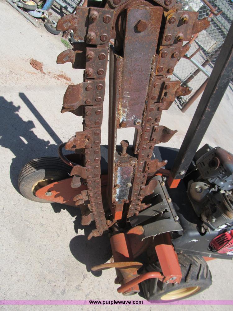 image for item F3160 2005 Ditch Witch 1330 walk behind trencher