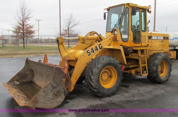 image for item F4391 1994 John Deere 544G front wheel loader