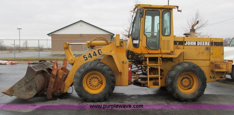 image for item F4391 1994 John Deere 544G front wheel loader