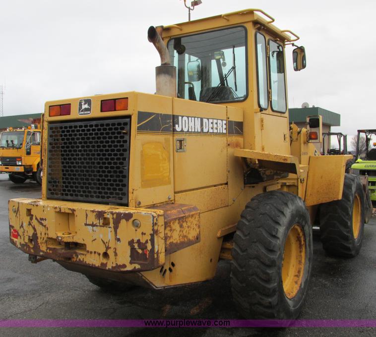 image for item F4391 1994 John Deere 544G front wheel loader