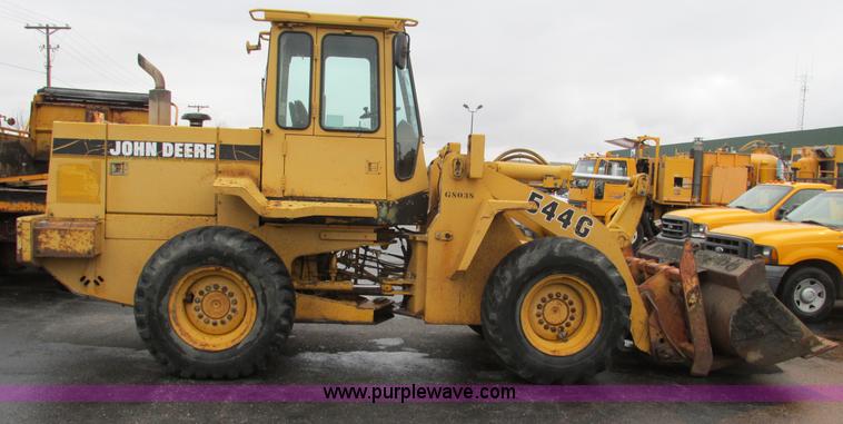 image for item F4391 1994 John Deere 544G front wheel loader