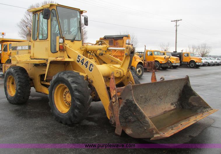 image for item F4391 1994 John Deere 544G front wheel loader