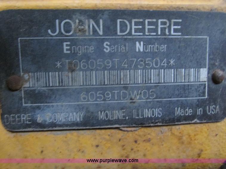image for item F4391 1994 John Deere 544G front wheel loader