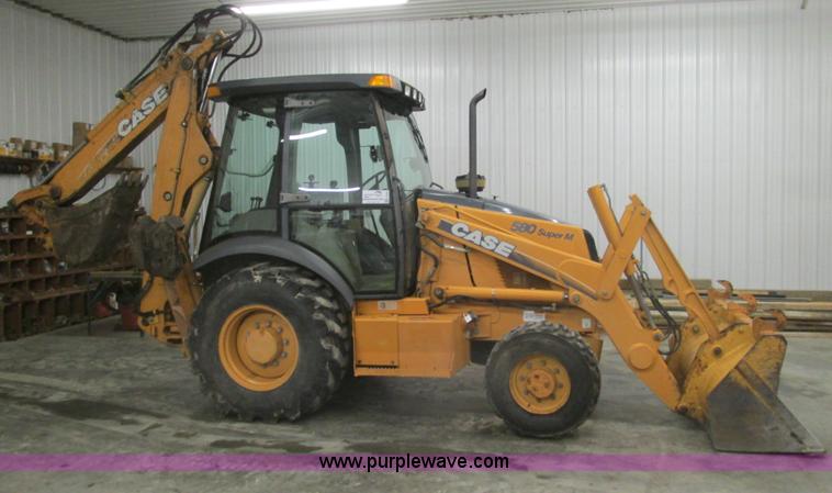 image for item F4395 2001 Case 580 Super M  backhoe