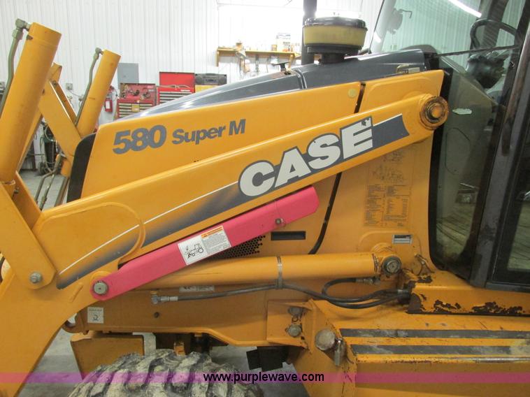 image for item F4395 2001 Case 580 Super M  backhoe