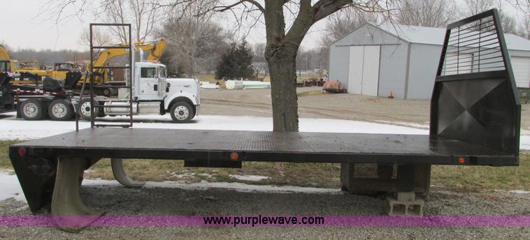 image for item F4396 Approximately 16'L x 8' flatbed