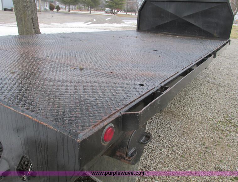 image for item F4396 Approximately 16'L x 8' flatbed