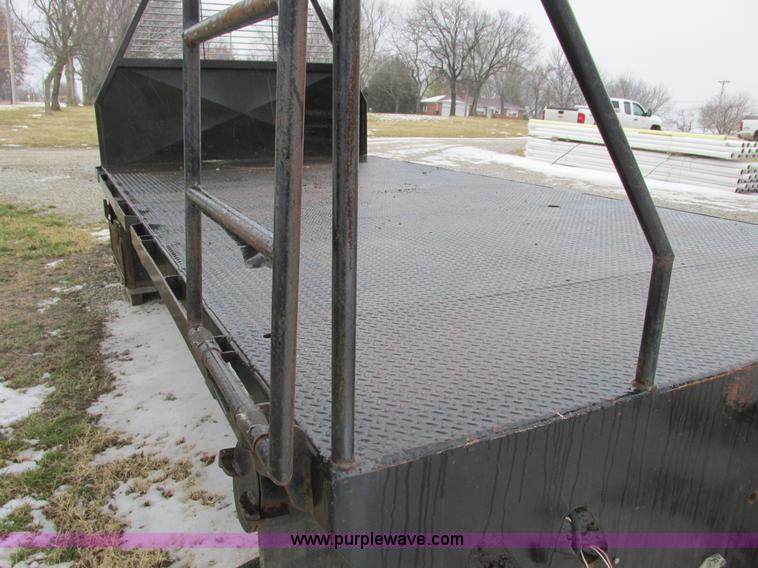 image for item F4396 Approximately 16'L x 8' flatbed