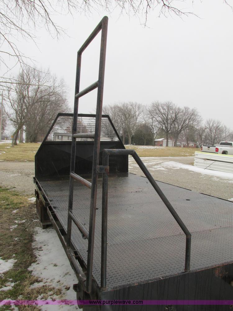 image for item F4396 Approximately 16'L x 8' flatbed