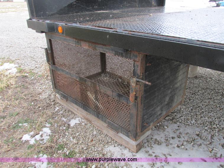 image for item F4396 Approximately 16'L x 8' flatbed