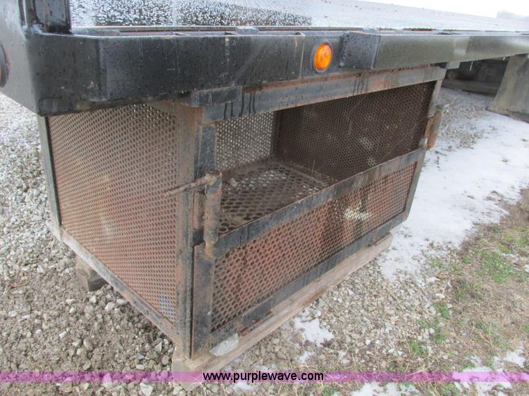 image for item F4396 Approximately 16'L x 8' flatbed