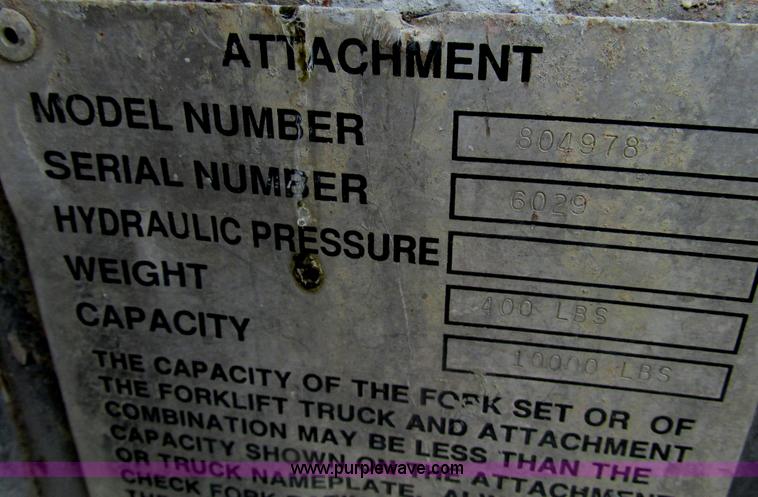 image for item F4406 1999 Gehl Dynalift DL6L-42 telehandler