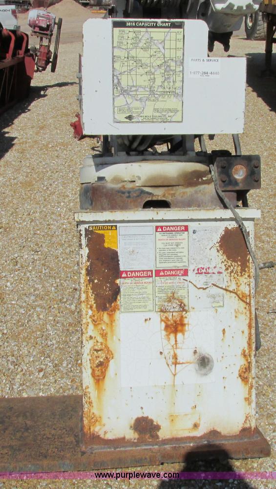 image for item F4717 1999 IMT 3816 service truck boom