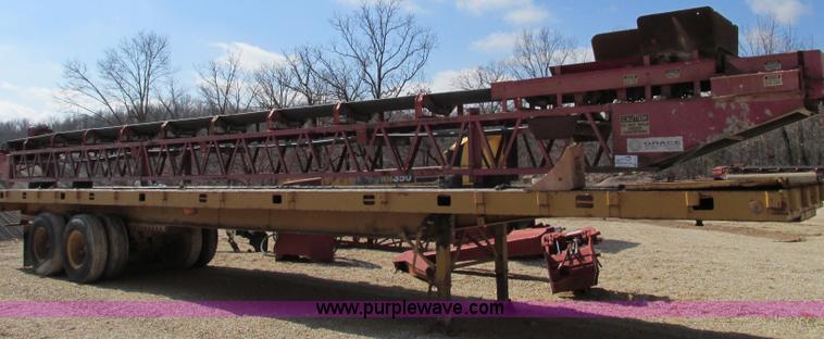 image for item F4721 Shop built electric conveyor