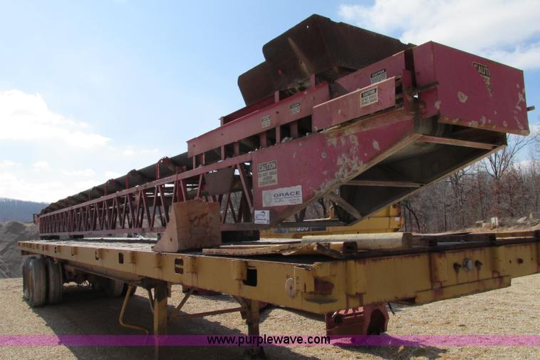 image for item F4721 Shop built electric conveyor