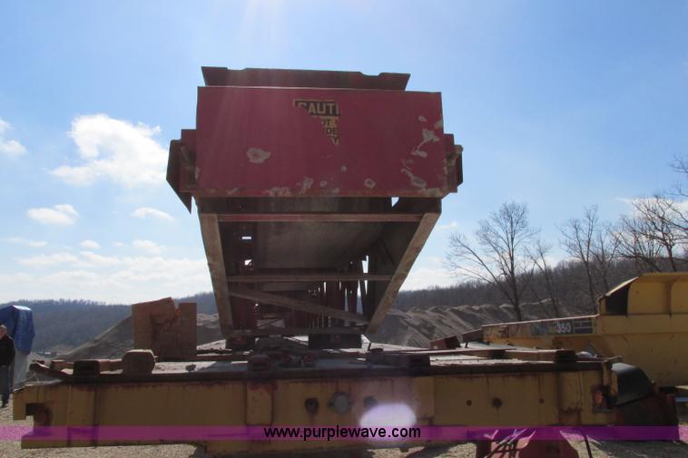 image for item F4721 Shop built electric conveyor