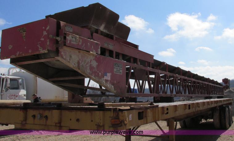 image for item F4721 Shop built electric conveyor