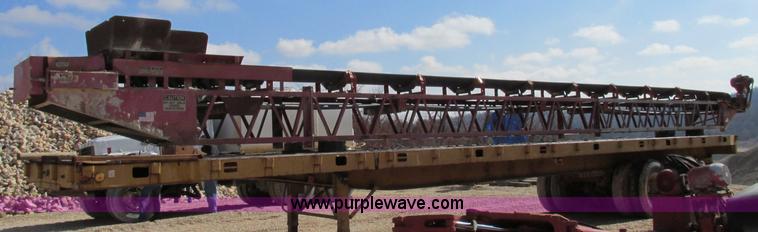 image for item F4721 Shop built electric conveyor