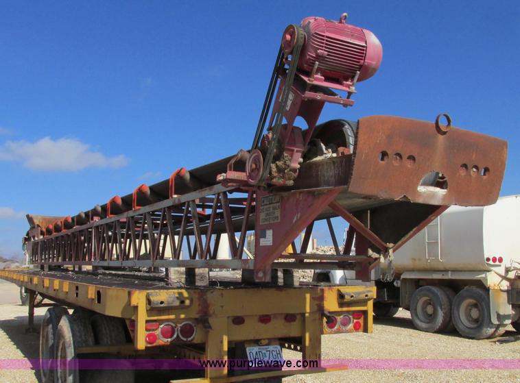 image for item F4721 Shop built electric conveyor