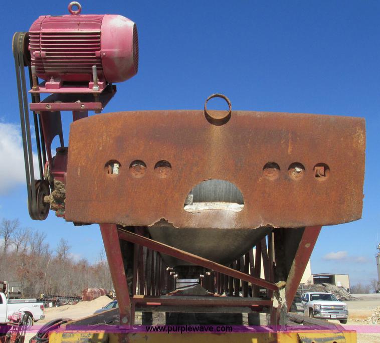 image for item F4721 Shop built electric conveyor