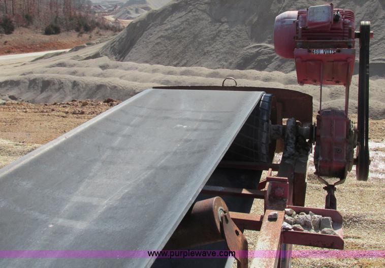 image for item F4721 Shop built electric conveyor