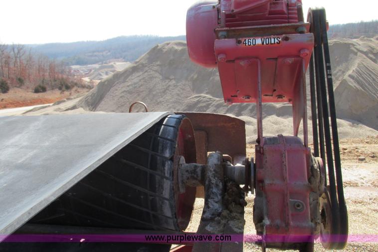 image for item F4721 Shop built electric conveyor